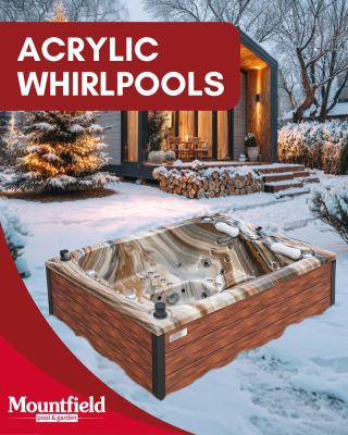 Winter is coming – but with our acrylic whirlpools, you’ll enjoy it in warmth, comfort, and bubbles. ❄ ⛄Be ready for the...
